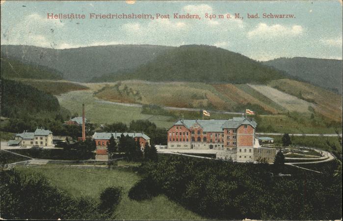 Friedrichsheim Rehaklinik Malsburg-Marze Heilstätte