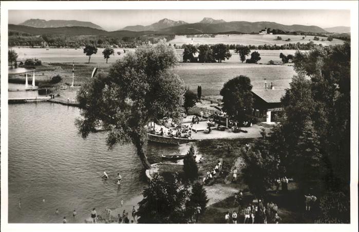 Waging See wärmster See Bayerns