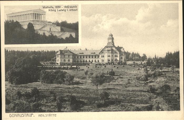 Donaustauf Heilstätte Walhalla, König Ludwig I.