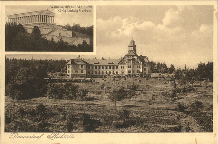 Donaustauf Heilstätte Walhalla, König Ludwig I.