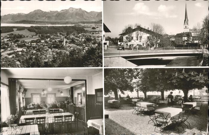 Prien Chiemsee Gaststätte Lindenhof