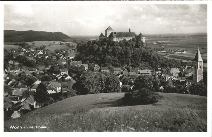 Woerth Donau Schloß Gasthof Schwarzer Bär