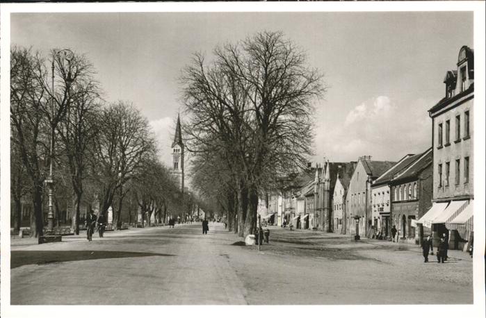 Plattling Isar Bayern Stadtplatz
