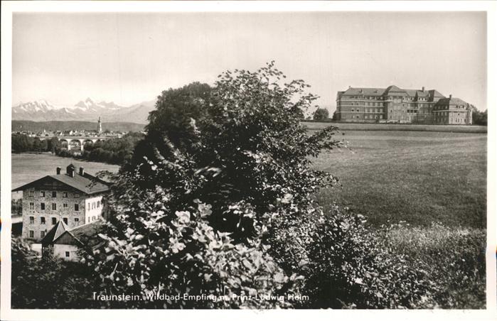 Traunstein Oberbayern Wildbad Empfing Prinz Ludwig Heim