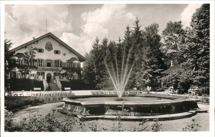 Bad Aibling Kurtheater Springbrunnen