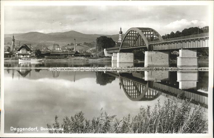 Deggendorf Donau Donaubrücke