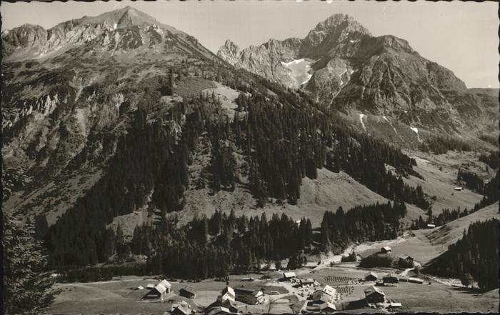 Baad Mittelberg Kleinwalsertal Bärenkopf Widderstein