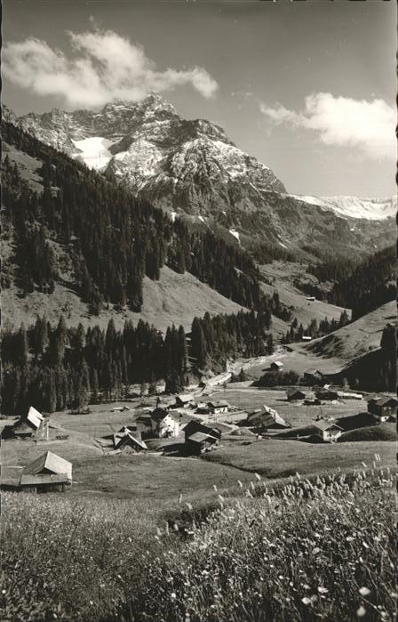 Baad Mittelberg Kleinwalsertal Widderstein Hochalppass Bärgunttal