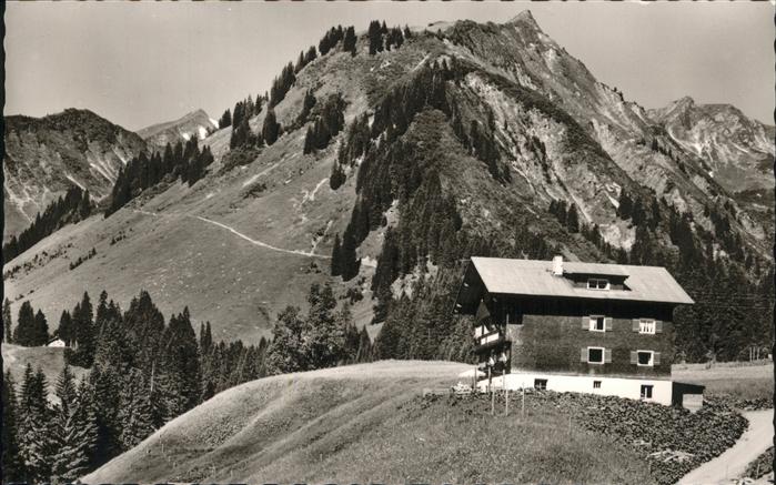 Baad Mittelberg Kleinwalsertal Gästehaus Alpengruss