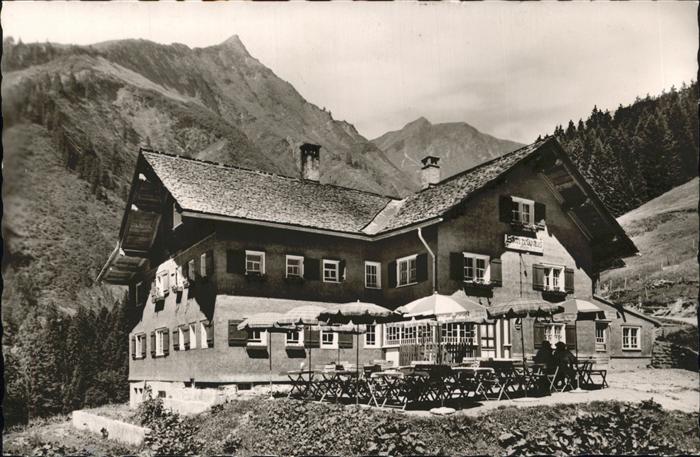 Baad Mittelberg Kleinwalsertal Starzelhaus Unspitz Hoch Starzel