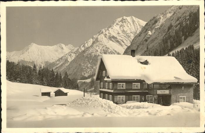 Baad Mittelberg Kleinwalsertal Noris Hütte