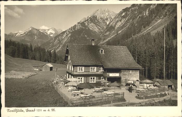 Baad Mittelberg Kleinwalsertal Norishütte