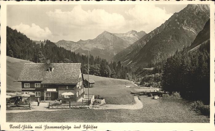 Baad Mittelberg Kleinwalsertal Norishütte