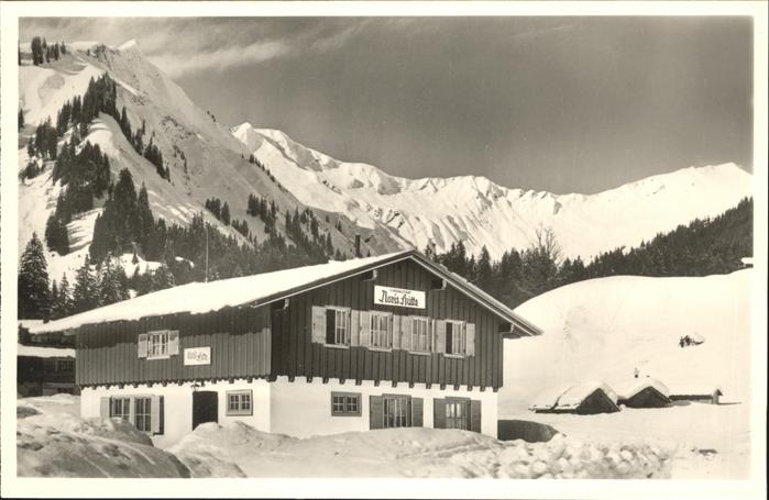 Mittelberg Kleinwalsertal Norishütte