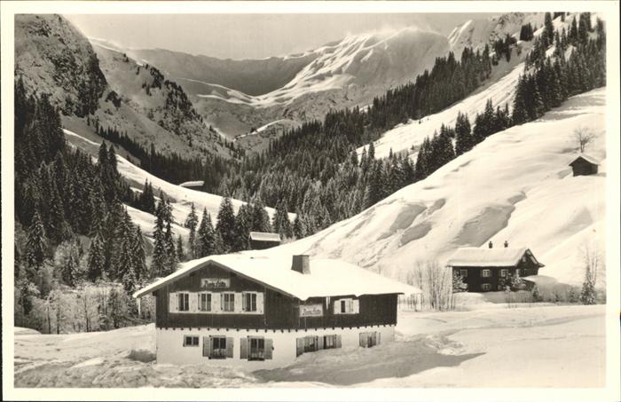 Mittelberg Kleinwalsertal Norishütte