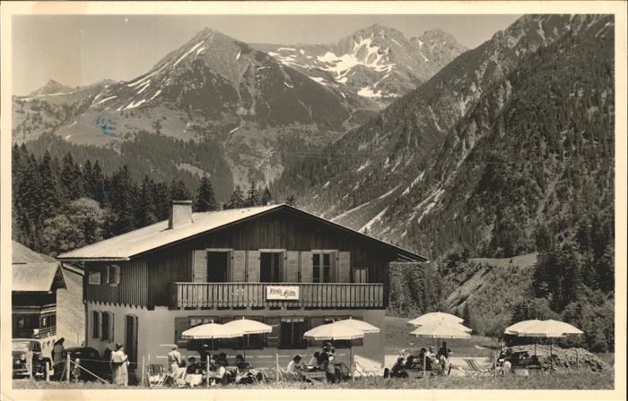 Mittelberg Kleinwalsertal Norishütte