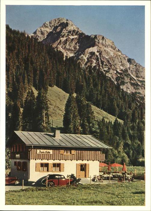 Baad Mittelberg Kleinwalsertal Noris Hütte