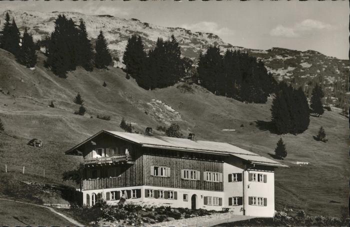 Hirschegg Kleinwalsertal Vorarlberg Erholungsheim Berghalde