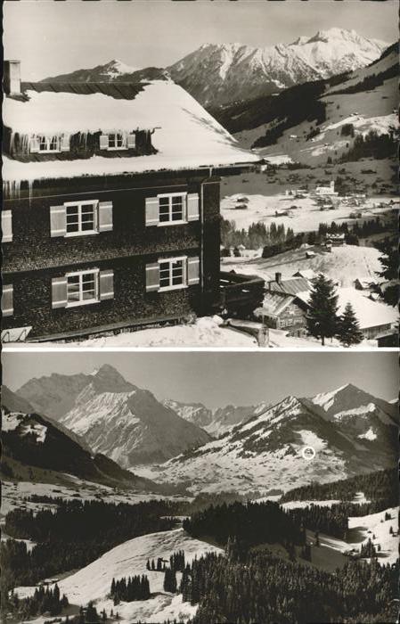 Hirschegg Kleinwalsertal Vorarlberg Haus Bergheimat