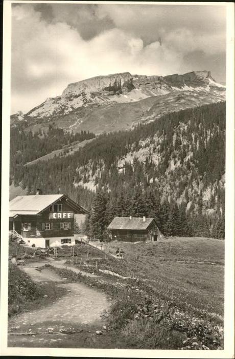 Hirschegg Kleinwalsertal Vorarlberg Cafe Moosbrugger
