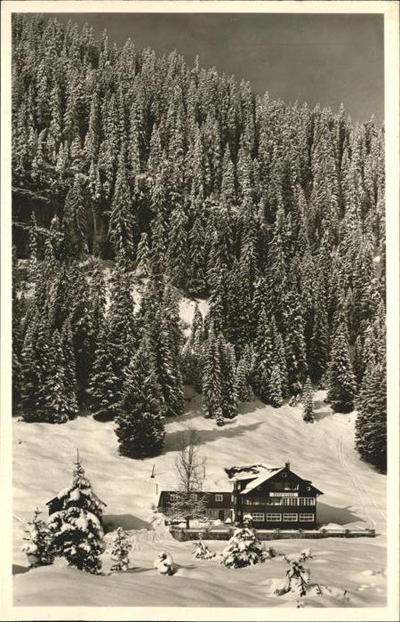 Hirschegg Kleinwalsertal Vorarlberg Haus Küren