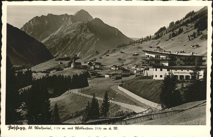 Hirschegg Kleinwalsertal Vorarlberg Sporthotel Widderstein