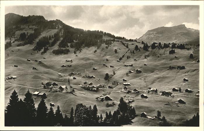 Hirschegg Kleinwalsertal Vorarlberg Panorama