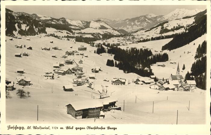 Hirschegg Kleinwalsertal Vorarlberg Oberstdorfer Berge