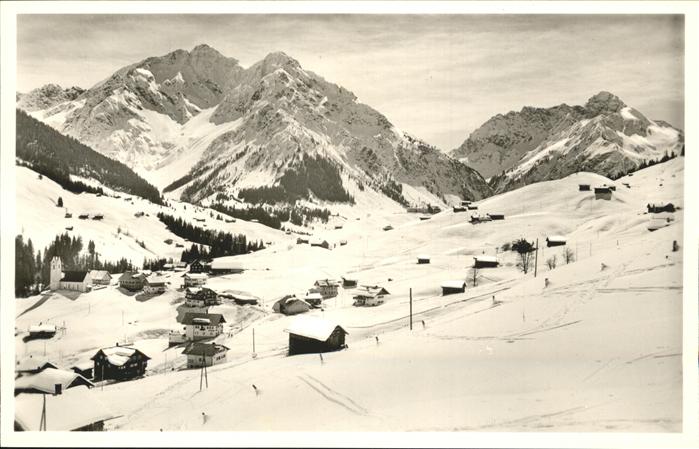 Hirschegg Kleinwalsertal Vorarlberg Widderstein Bärenkopf