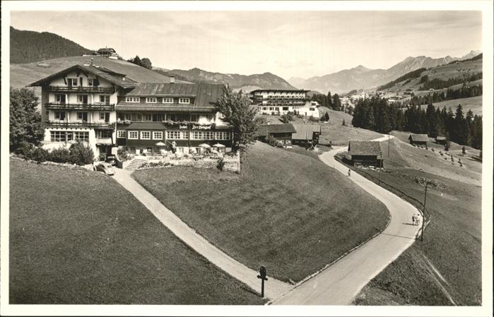 Hirschegg Kleinwalsertal Vorarlberg Der Berghof Waldemar-Petersen-Haus Ifen
