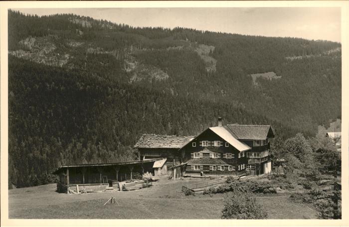 Hirschegg Kleinwalsertal Vorarlberg Schöntalhof