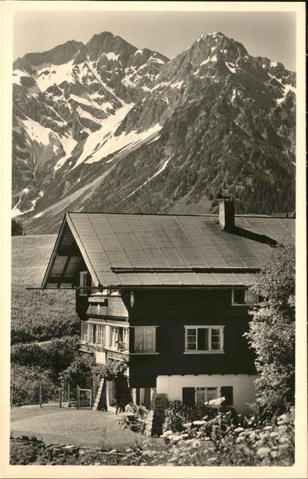 Hirschegg Kleinwalsertal Vorarlberg Haus Edelweiß
