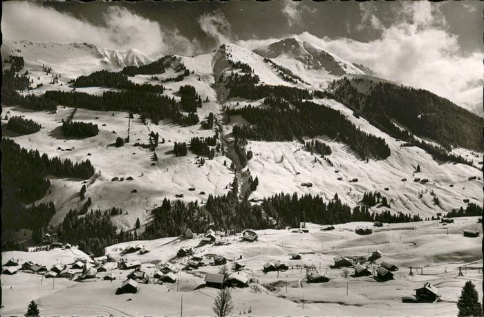 Hirschegg Kleinwalsertal Vorarlberg Panorama