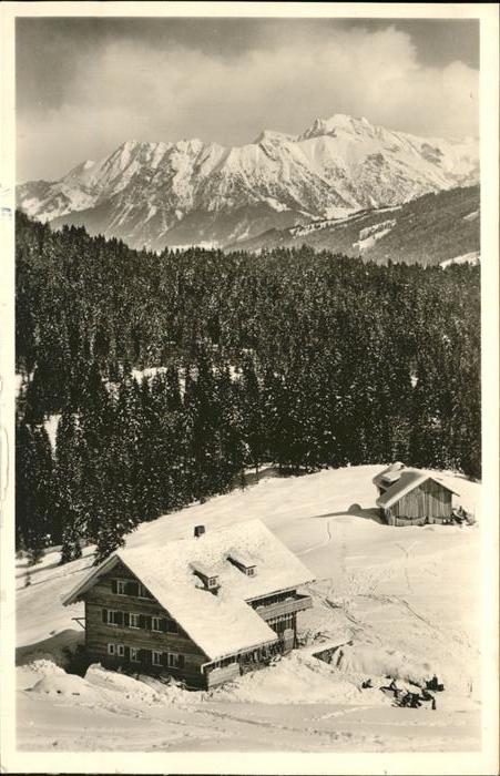 Hirschegg Kleinwalsertal Vorarlberg Württemberger Haus
