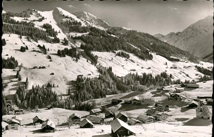 Hirschegg Kleinwalsertal Vorarlberg Panorama