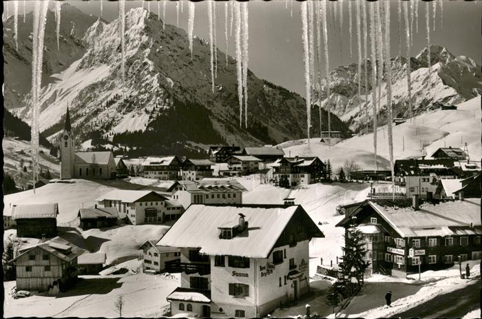 Hirschegg Kleinwalsertal Vorarlberg Widderstein Bärenkopf