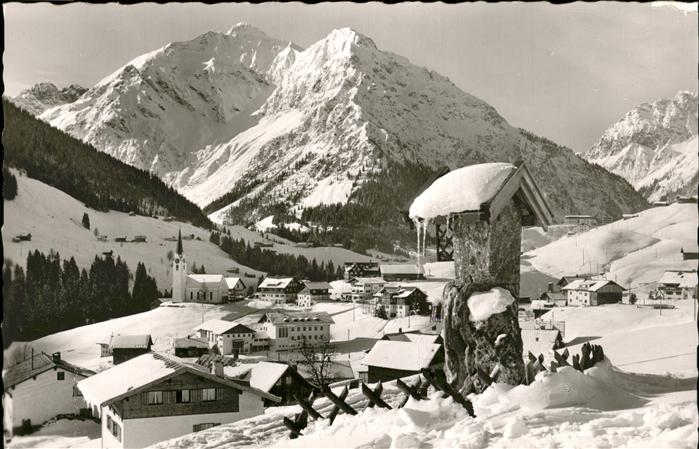 Hirschegg Kleinwalsertal Vorarlberg Panorama