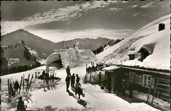 Hirschegg Kleinwalsertal Vorarlberg Ifenhütte