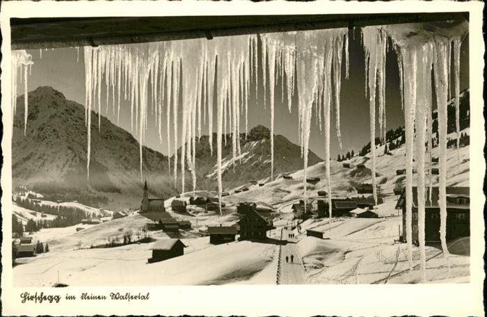 Hirschegg Kleinwalsertal Vorarlberg Panorama