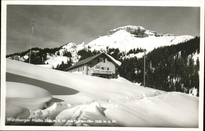 Kleinwalsertal Würzburger Hütte