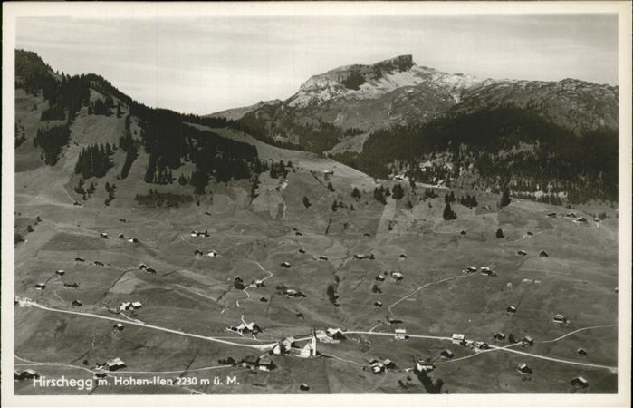Hirschegg Kleinwalsertal Vorarlberg Luftbild