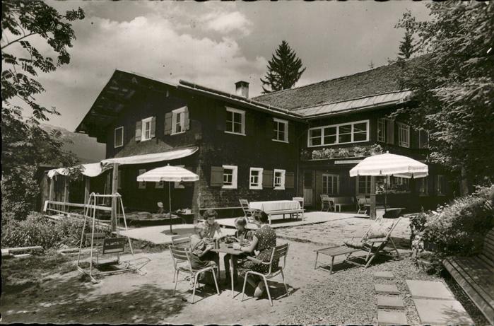 Hirschegg Kleinwalsertal Vorarlberg Kinderkurheim Hägele