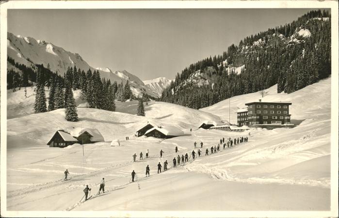 Hirschegg Kleinwalsertal Vorarlberg Auenhütte