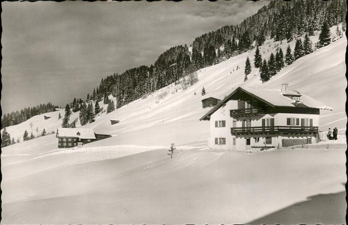 Hirschegg Kleinwalsertal Vorarlberg Haus Bergfrieden