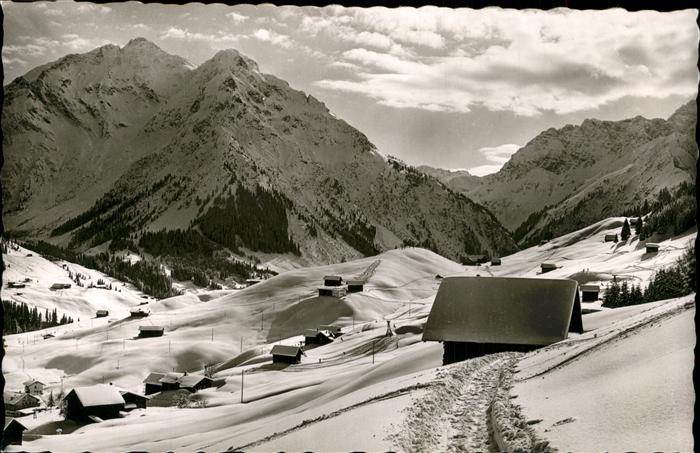 Hirschegg Kleinwalsertal Vorarlberg Ferienheim Schlößle Widderstein
