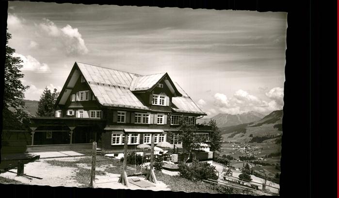 Hirschegg Kleinwalsertal Vorarlberg Hochgebirgskinderheim Dr. Bergengrün