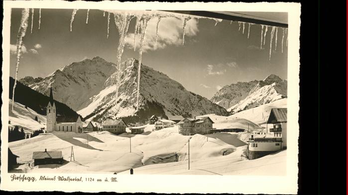 Hirschegg Kleinwalsertal Vorarlberg Panorama