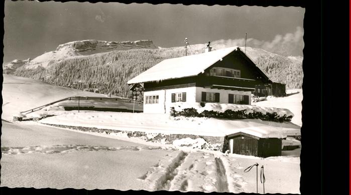 Hirschegg Kleinwalsertal Vorarlberg Haus Ellmaier