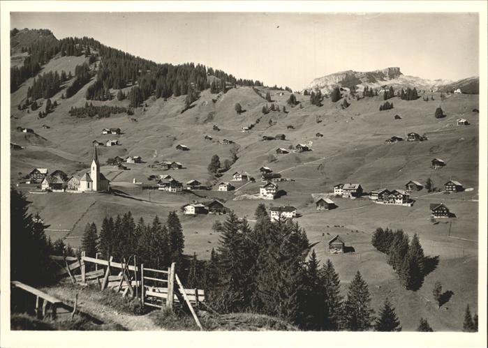 Hirschegg Kleinwalsertal Vorarlberg Panorama
