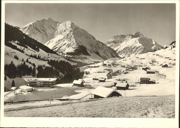 Hirschegg Kleinwalsertal Vorarlberg Elferkopf Zwölferkopf